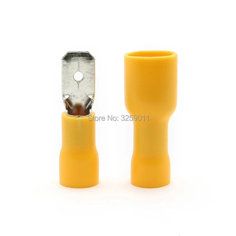 10 шт. обжимные соединители для кабеля соединительные клеммы изолированные