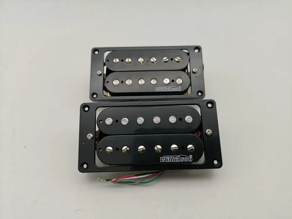 Комплект пикапов для электрогитары Wilkinson Humbucker 4C черный|Детали и аксессуары