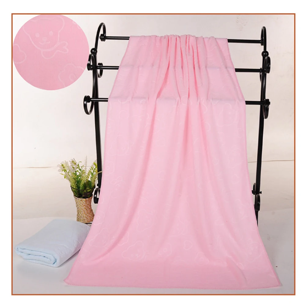 Мультяшный медведь мягкий большой абсорбирующий микрофибра сушка пляж плавание