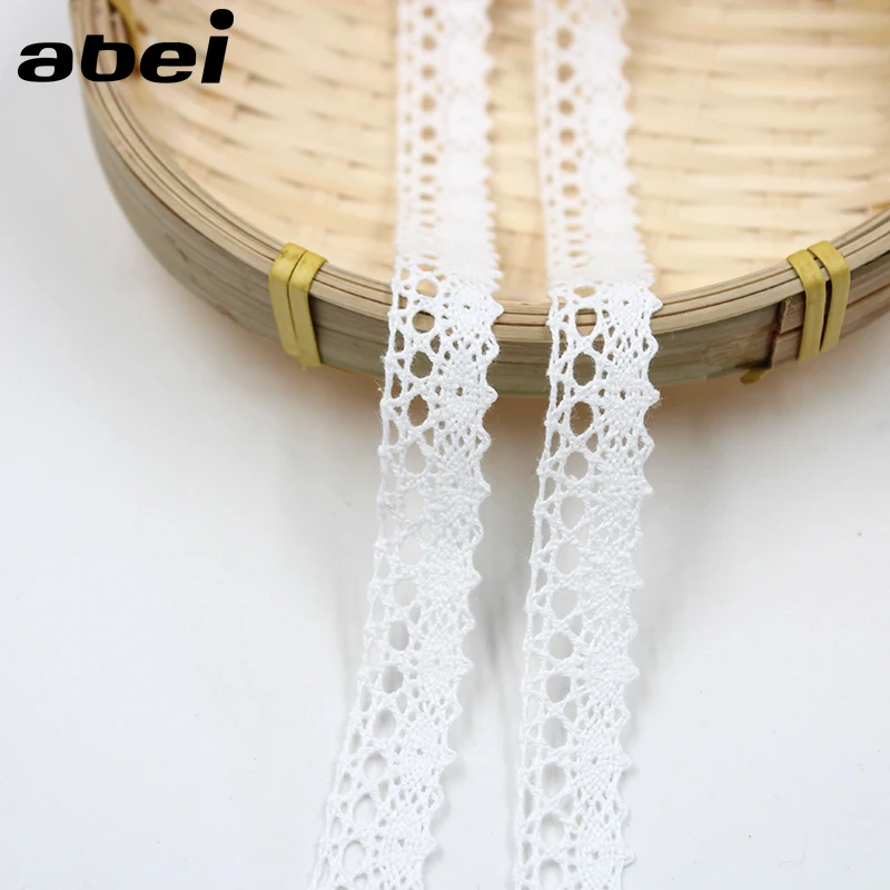 10 ярдов/партия хлопковые кружевные вставки 1 5 см|lace trim|cotton lace trimtrim white |