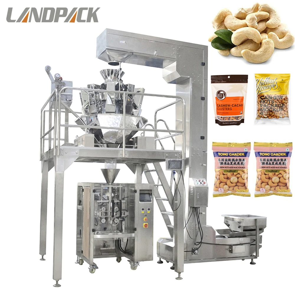 Multihead Weigher Вертикальная VFFS упаковочная машина для упаковки снэк чипов|Вакуумные