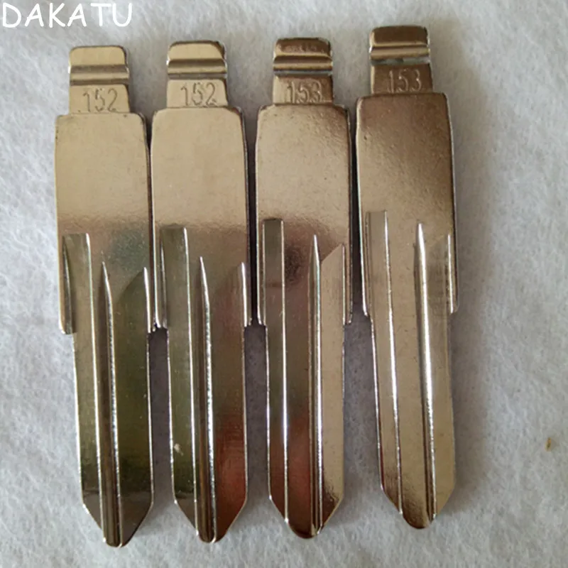 DAKATU NO.152 NO.153 полотно дистанционного ключа Универсальные пульты Flip Blade 152 #153 # для
