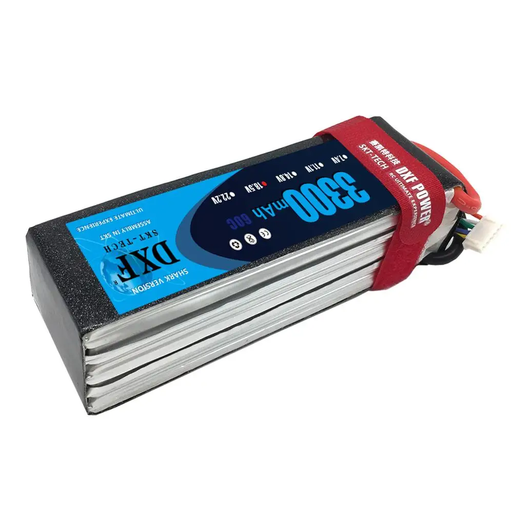 DXF RC Car Lipo Battery 3300MAH 5S 60C 120C 18.5V Helicopter LIPO PACK BATTERY Quadcopter Airplane rc car boat drone fpv | Игрушки и