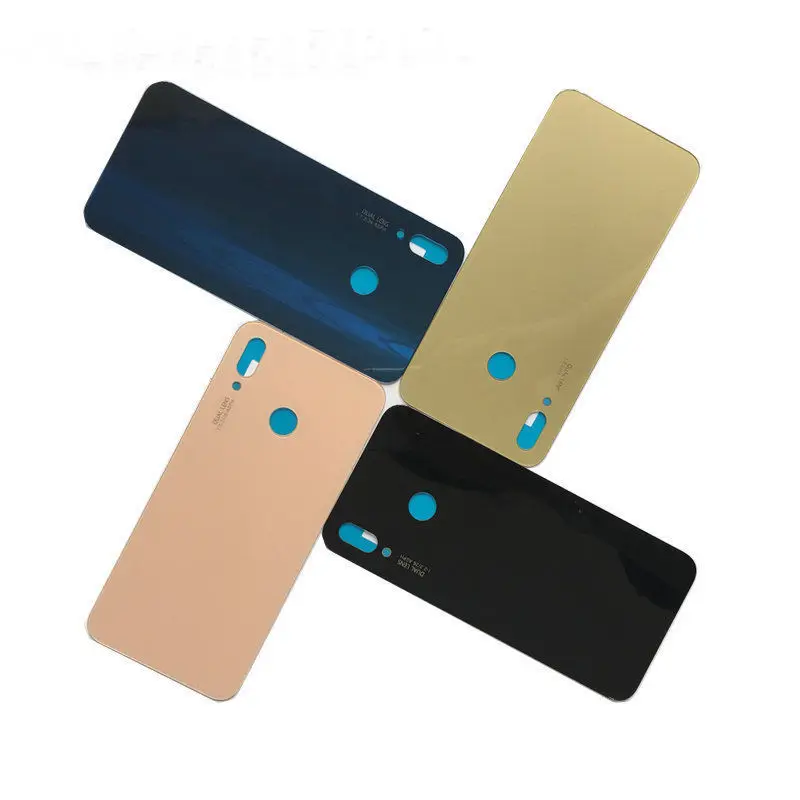 Сменный Чехол для задней крышки батареи + клей huawei P20/P20 Lite Nova 3e чехол стеклянного