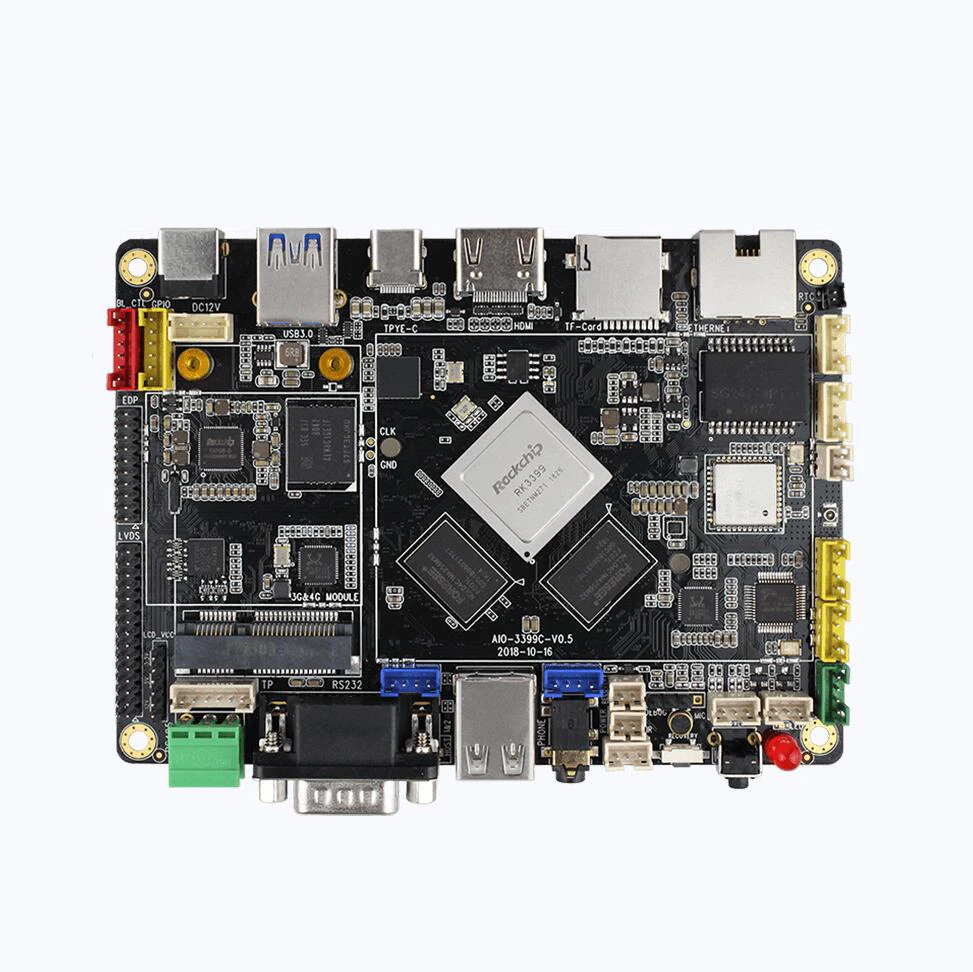ShenzhenMaker Store AIO 3399C(AI) 6 ядерная основная плата с открытым исходным ии|Детали и