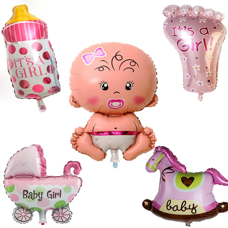 Воздушные шары BabyShower для детей мальчиков и девочек набор балонов детского душа