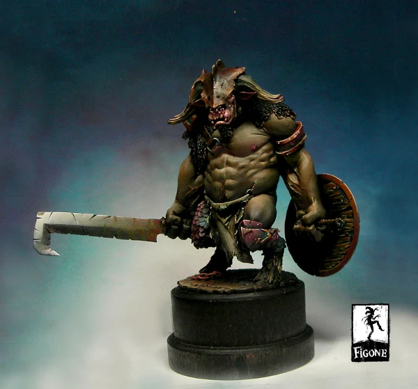 [Loong Way Miniatures] Figone Gladiataure 75 мм (не прикрепляет основание) миниатюрная
