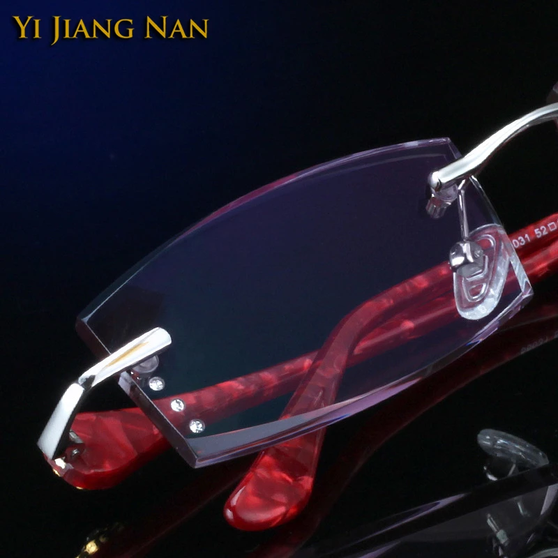Женские очки с алмазной резкой Стразы Lunette De Vue Femme по рецепту очки| |