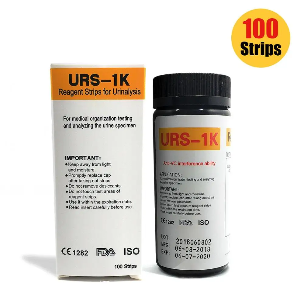 100 шт кетоновые полоски домашний кетозный тест мочи тест-Аткинс диета потеря веса