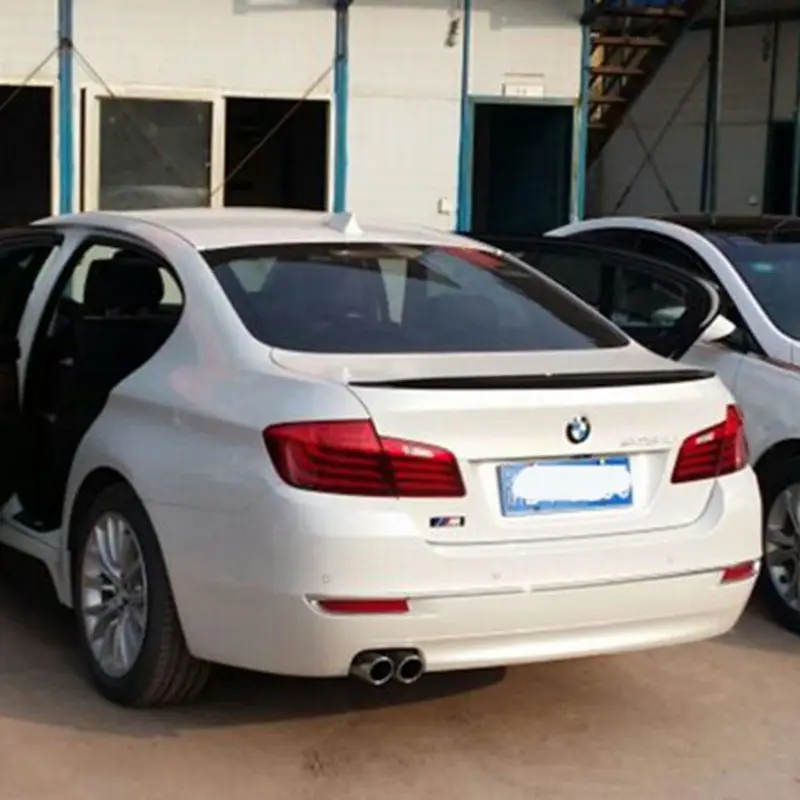 F10 ABS пластик Неокрашенный Праймер авто заднее крыло спойлер для BMW 5 серии 2010 2011 2012