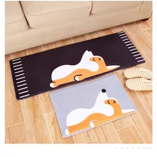 40x6 0 см/50x8 см/45x12 см/60x90 см мультяшный плюшевый корги собака Коврик
