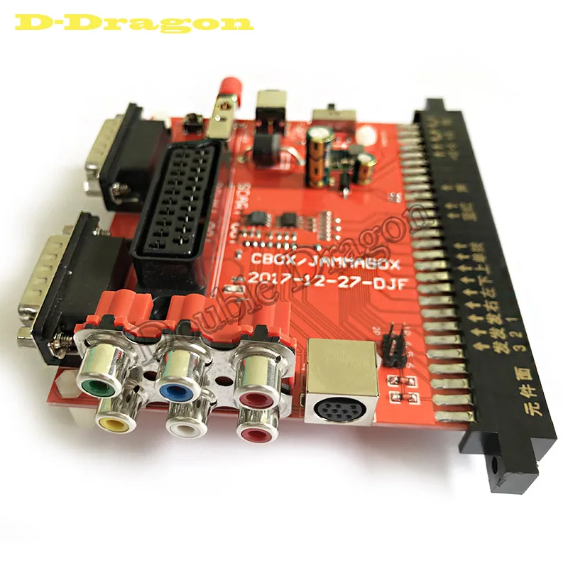 JAMMA to DB 15PIN Joypad конвертерная плата CBOX конвертер с SCART выходом для любой Аркады PCB SNK
