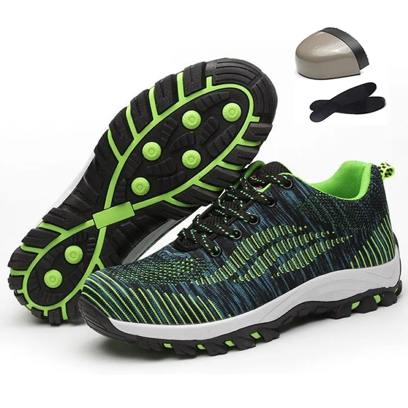 2019 Новый Для мужчин безопасная обувь Сталь носок Кепки военные Рабочая ботинки в