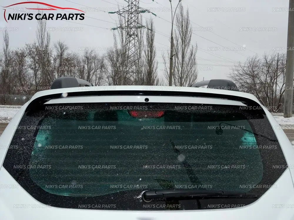 Спойлер для Renault/Dacia Duster 2010- на пятую дверь ABS пластик Аэро крыло динамическое литье украшение автомобиля Стайлинг тюнинг