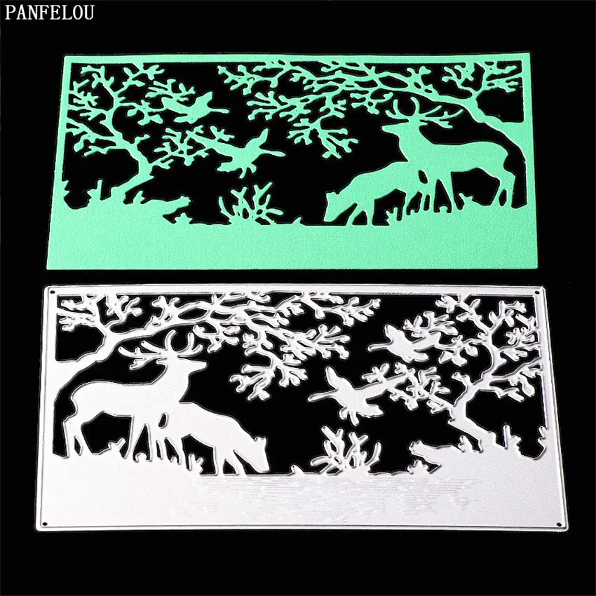 PANFELOU олень для питья металлическая крафт-бумага штампованные штампы