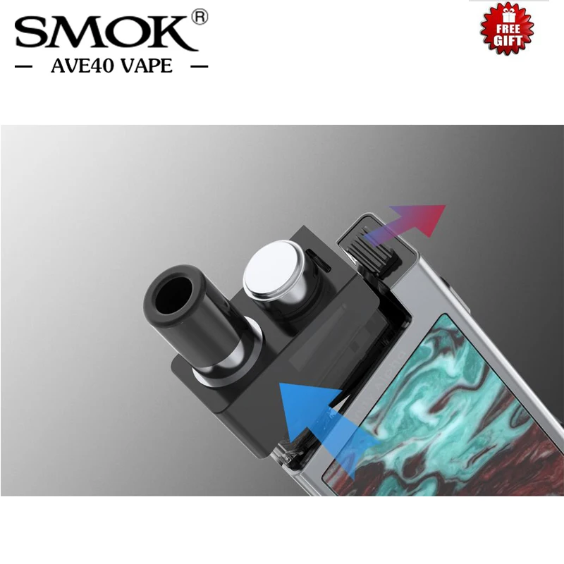 Оригинальный Smok Vape Trinity Alpha Pod Комплект 1000 мАч батарея 2 8 мл электронная сигарета