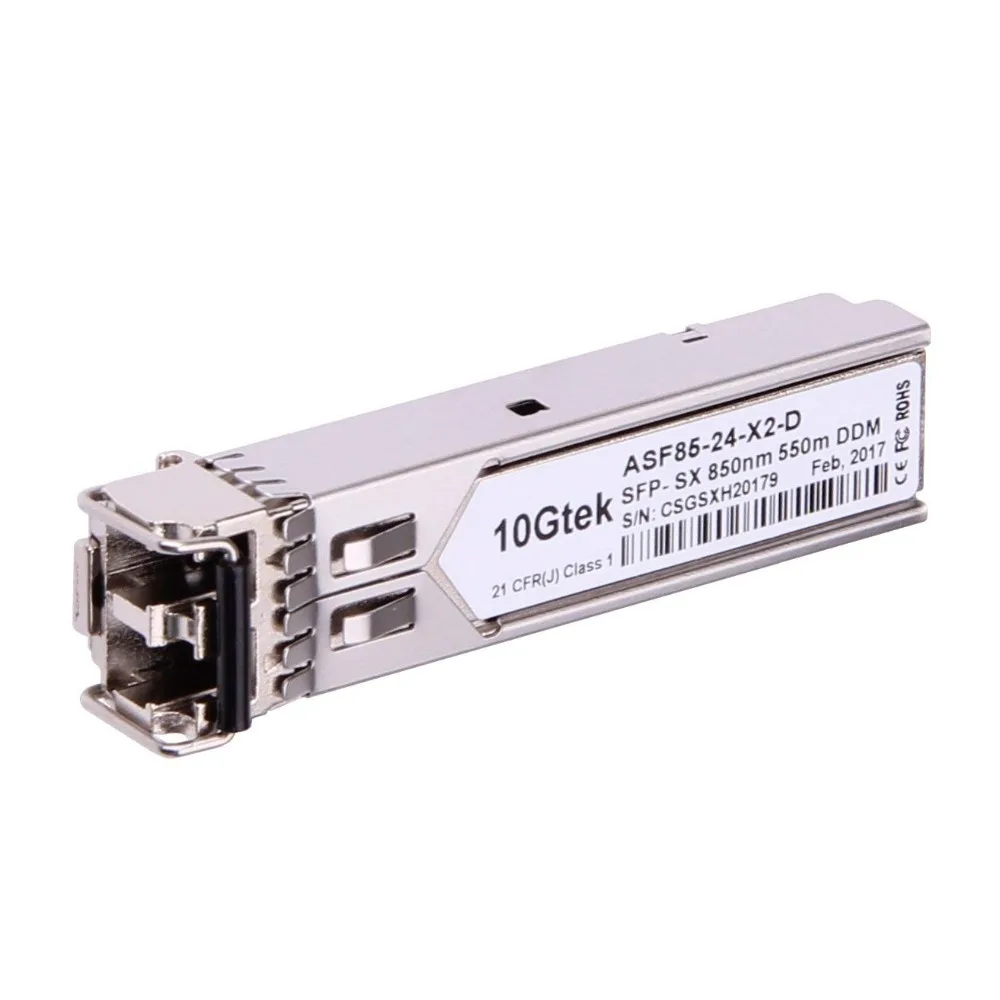 Модуль приемопередатчика SFP SX для Гигабитного оптоволоконного модуля 1 25 Гб 550 м GLC