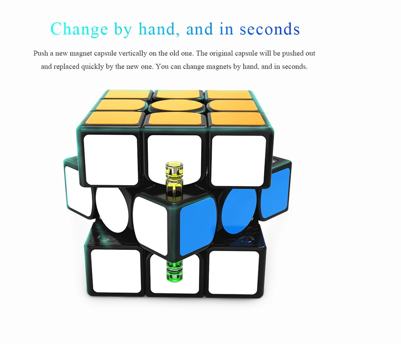 Gan356 X 3x3 Numberical IPG V5 Black/Stickerless Cubo Magico Speedcube обучающая игрушка Gan 356X356 X