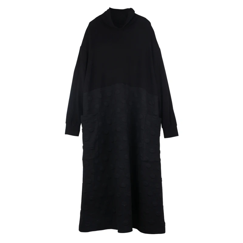 Winter Basic Black Dresses Plus Size Autumn Women 2018Woman Elegant All Match Knit Sweater Femme Dress Vestidos Feminino | Женская