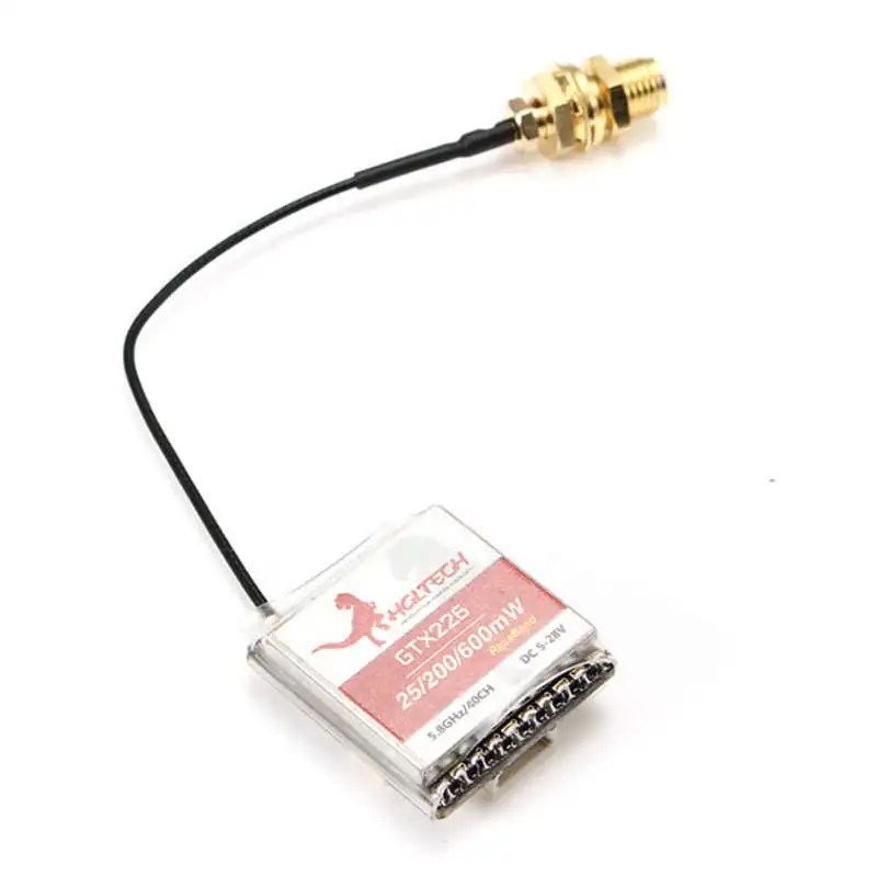 Высокое качество GTX226 SMA/RP-SMA Женская антенна PAL/NTSC 5 8G 40CH 25/200/600mW переключаемый