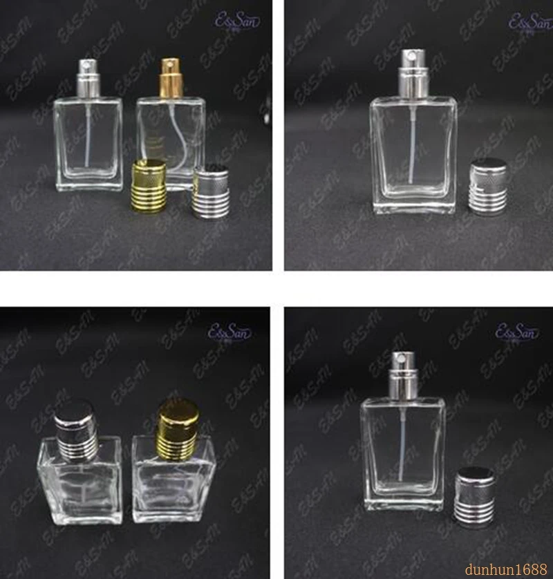 

100pcs Wholesale Empty Glass Spray Perfume Bottle 30ML Refillable Perfume Bottle Atomizer With Free Shipping PT136-30ML#445