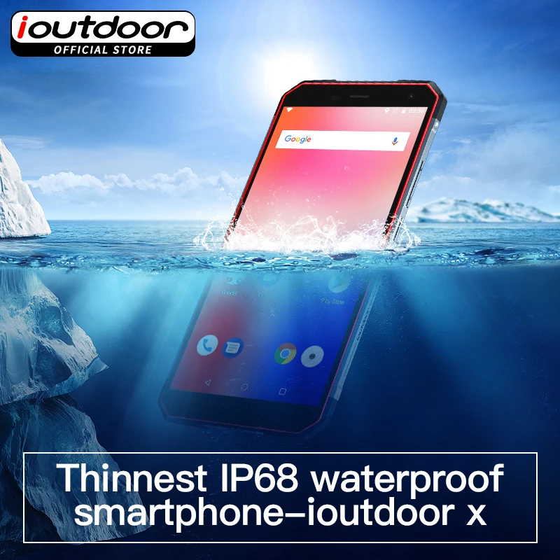 Ioutdoor X IP68 прочный телефон 5 7 дюймов MTK6763 6 ГБ 128 Встроенная память Face ID