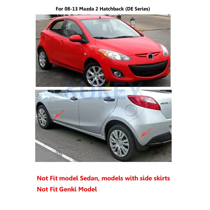 Брызговики для Mazda 2 / Demio 2008-2013 GE хэтчбек брызговики грязеотталкиватель крыло
