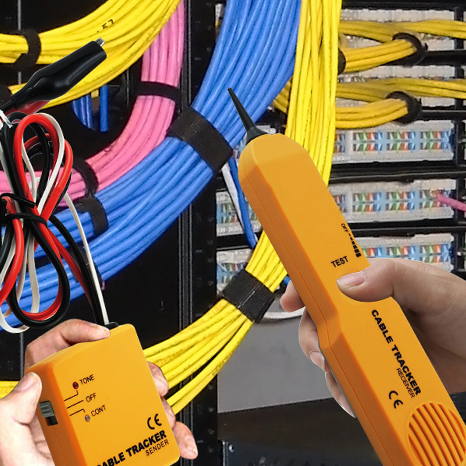 Кабель трекер провод Tracer телефонная линия тест er непрерывность сетевой телефон один двойной тон тест