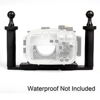 meikon two hands aluminium tray for underwater camera housing casealuminium tray for camera waterproof bags case cover