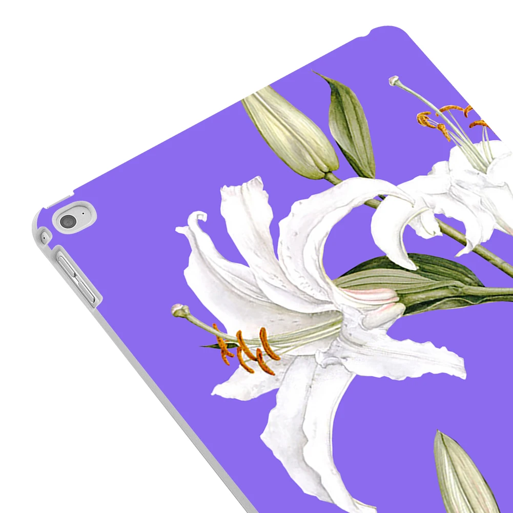Лили Цветочный принт Планшеты защитный чехол для iPad Air/Air 2/мини 2/Mini 4|case for ipad|case ipad