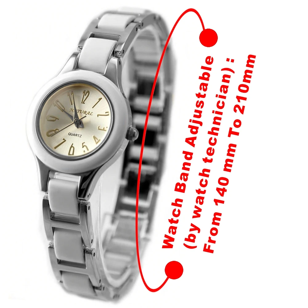 Натуральные женские аналоговые кварцевые круглые часы Япония PC21J механизм