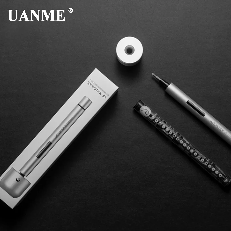 wowstick 1p plus 1p upgraded electric screwdriver aluminium body diy tools kit for phone repair xiaomi smart home free global shipping