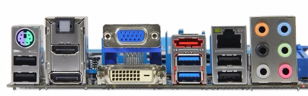 Новые Пользовательские I/O перегородки для ASUS P8Z68 M PRO шасси задней панели (без