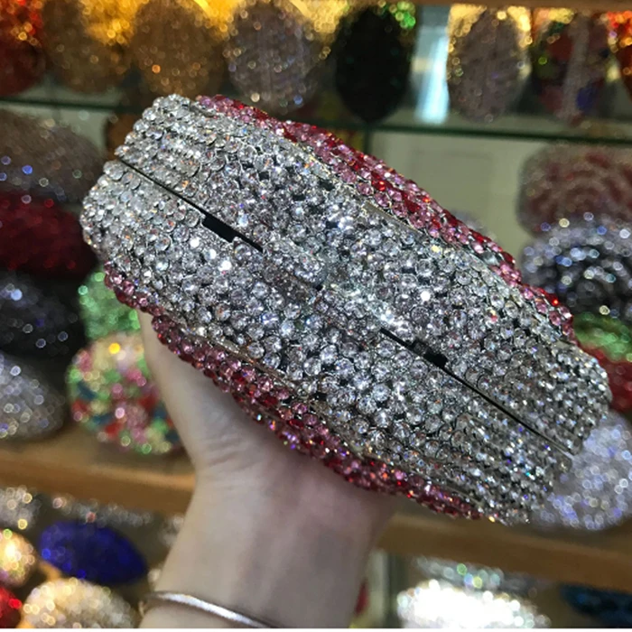 XIYUAN брендовые сумки в форме цветка розы кошелек Роскошная сумочка-клатч с