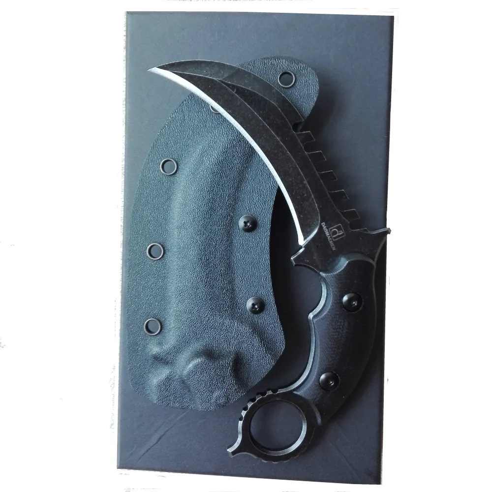 Открытый тактический нож Karambit для кемпинга выживания охотничьи ножи
