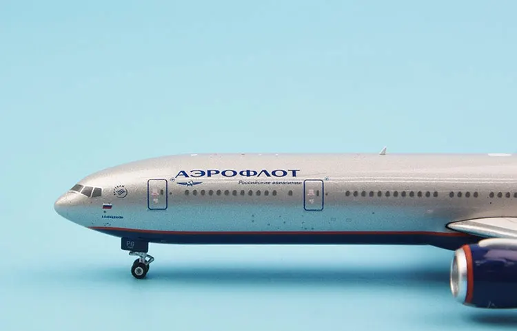 1:400 весы Аэрофлот PH11491 Boeing 777-300ER, VP-BPG русский самолета изысканный Моделирование Статический Металлическая Модель Коллекция игрушек