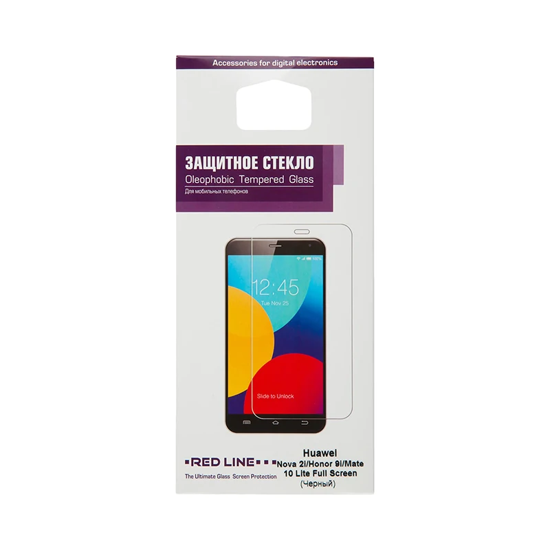 Protective glass Red Line for Huawei Nova 2i/Honor 9i/Mate 10 Lite Full Screen blue | Мобильные телефоны и аксессуары