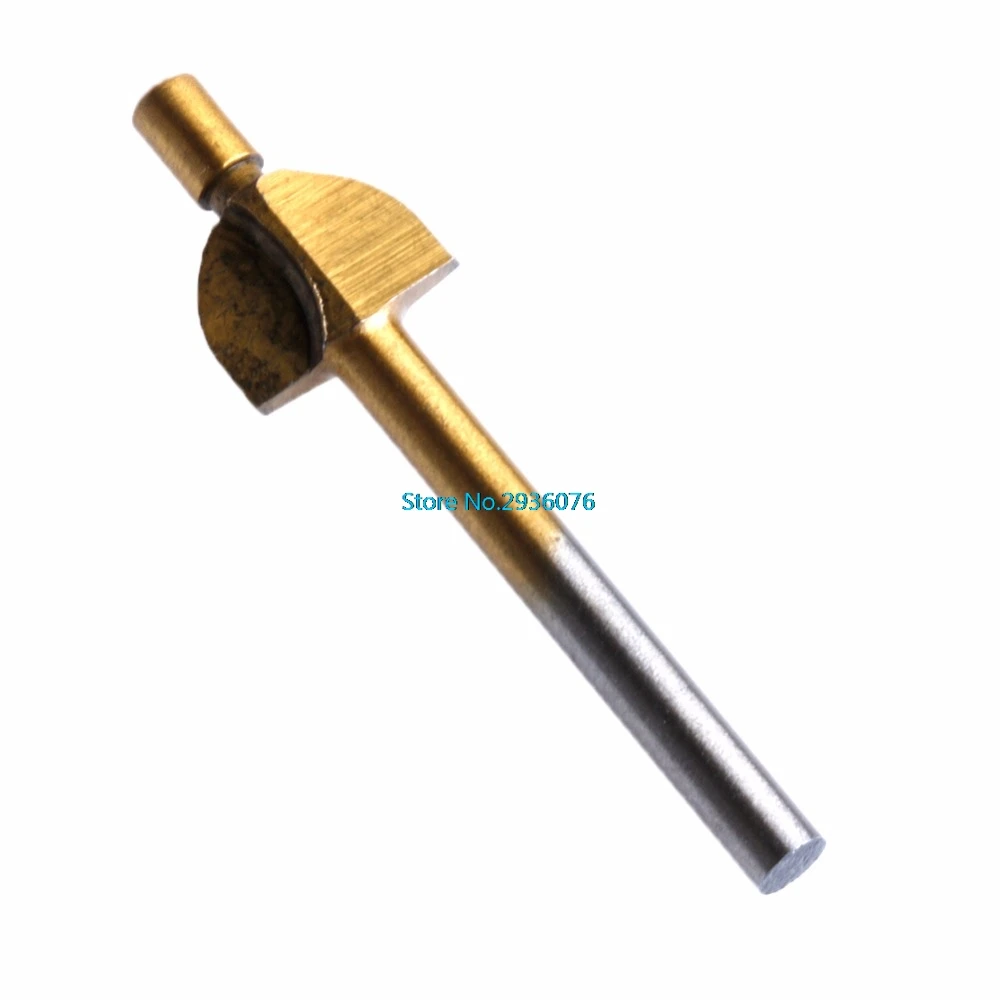 

10Pcs/Set 3mm Titanium Mini Hss Router Bits Trimmer Shank For Dremel Rotary Tools MY17_30