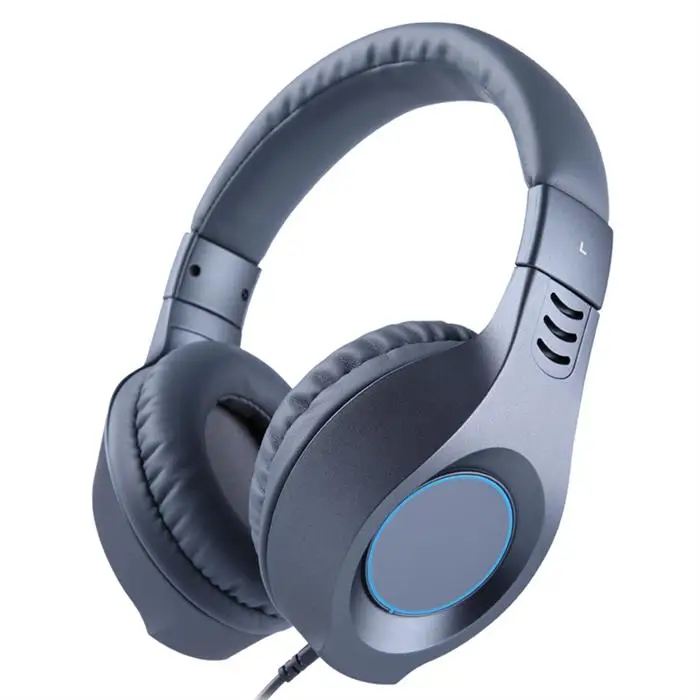 SENICC A2I PS4 Игровые наушники, сильные басы, музыка, девочка, малыш, гарнитура, нулевое давление, повязка на голову с микрофоном для телефона, Pad PS4 - Цвет: blue no gift box