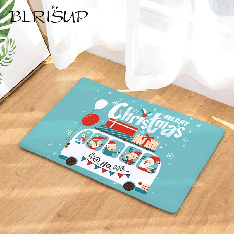 BLRISUP пыленепроницаемый Противоскользящий напольный коврик Морден коврики для