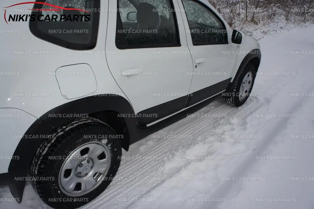 Защитные молдинги дверей для Renault/Dacia Duster 2010- 1 комплект/4 p Пластиковые ABS защитные накладки для стайлинга автомобилей