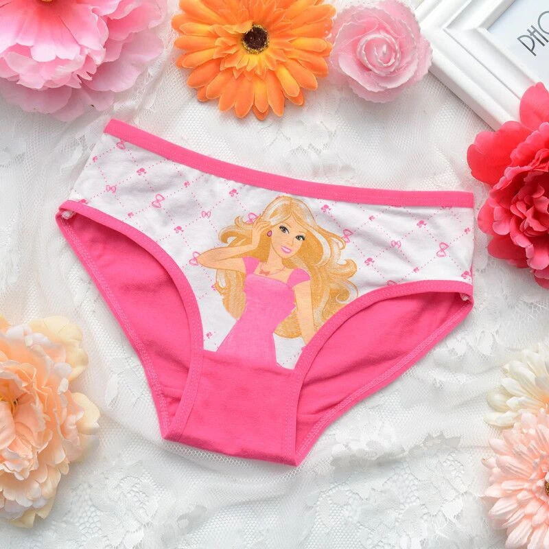 4 шт. Детские хлопковые трусы с мультяшным принтом|cotton panties for girls|panties girlspanties fashion |