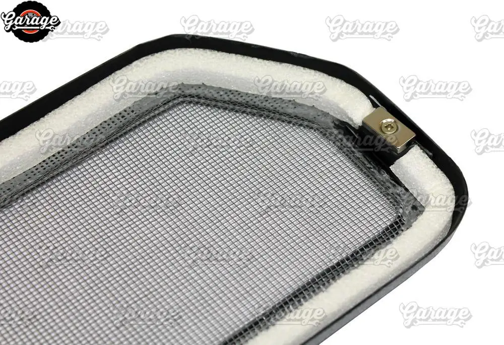 Filter mesh for Renault Sandero 2014- under jabot ABS plastic accessories guard function cover protective pad car styling tuning |