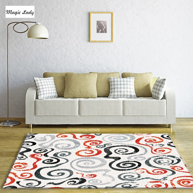 Ковры Спальня Гостиная абстрактный Украшения цветочный уникальные современные