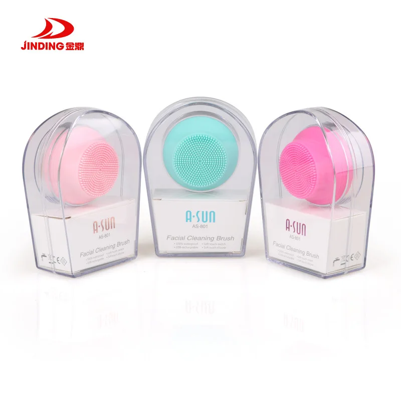 Отшелушивающая кисть очиститель для лица силиконовая очистки дица