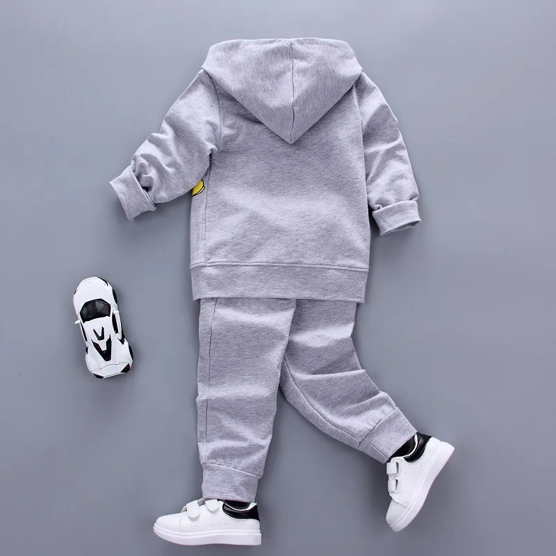 Spring Autumn Baby Girls Boys Cotton Clothes Children Cartoon Mouse Hoodies T-shirt Pants 3 Pcs/Sets Kids Casual Sport | Детская одежда