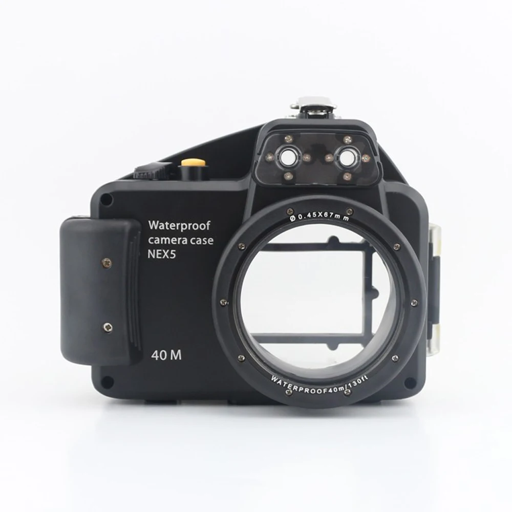 Водонепроницаемый чехол Meikon 40 м/130 футов для камеры дайвинга Sony Nex 5 Nex5 объектив 16