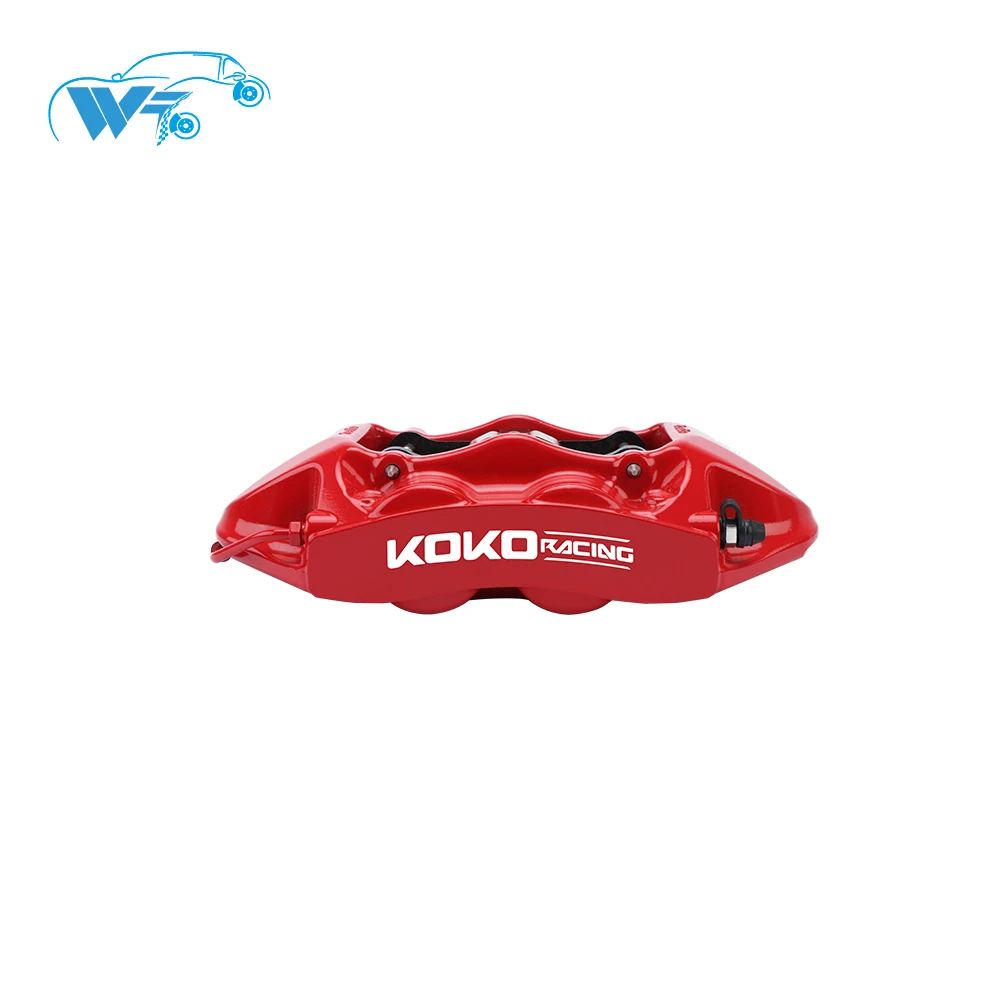 Алюминиевый тормозной суппорт KOKO RACING 18 дюймов для задних колес красного цвета с