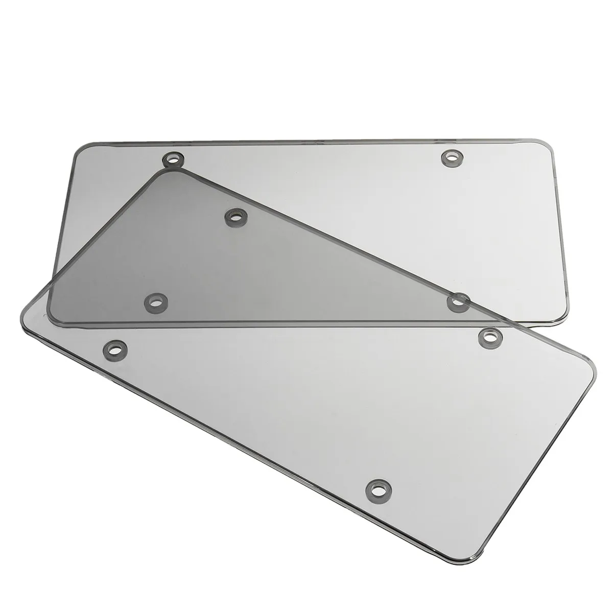 Пара прозрачных наклеек для номерного знака Gary 6 &quotx 12&quot защита тонированных