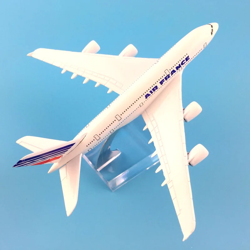 16 см A380 Франция из металлического сплава модель самолета игрушки самолет подарки на день рождения орнамент от AliExpress WW